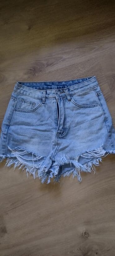 aplikator za sociva: XS (EU 34), Jeans, color - Light blue, Single-colored — 1