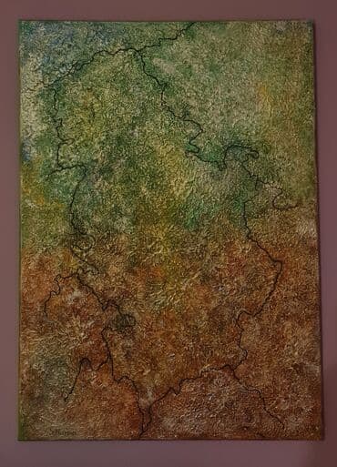 devojke slike: Slika, 70 x 50 cm, Novo — 2