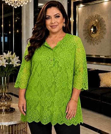 kardigani za punije dame: 08. Za punije dame
Čipkana bluza 🩵💜❤️
XL 2XL 3XL
Cena : 2.800 dinara H — 5