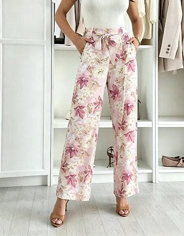 siroke pantalone na pruge: ✅Ženske široke pantalone sa printom
✅1800 din — 6