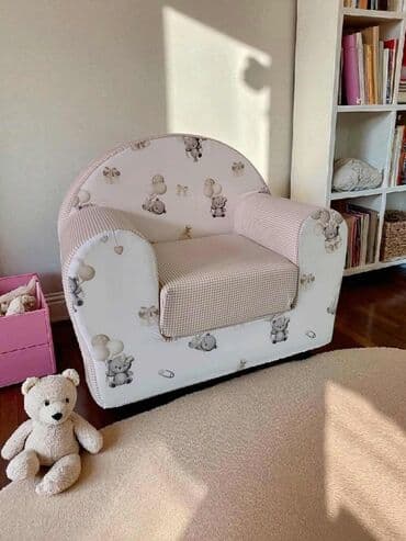 Komode i ormarići: Bambi fotelja Dimenzija 50x55cm Sedeci deo 30x30cm kada se rasklopi — 15