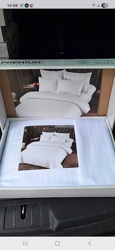 pamucne posteljine za bracni krevet: Posteljina set – Cotex Home / Premium - Tip: komplet posteljine — 4