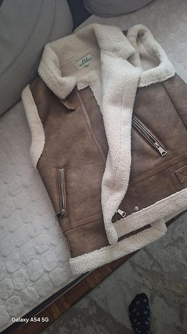 lek za sinuse: J&J prsluk sa veštačkim krznom (shearling stil) - Model: bez — 1