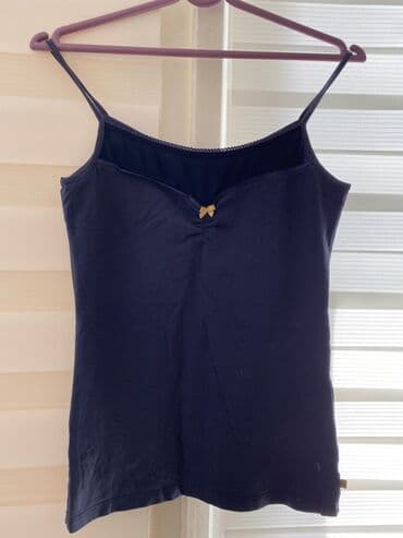crop top c a: XL (EU 42), Pamuk, Jednobojni — 5