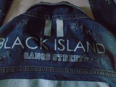 Šuškavci: Black Island teksas jakna, L veličine — 4