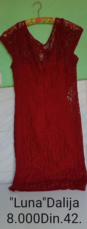 Headgear: Haljina “Luna” – model Dalija - Elegantna čipkana haljina u dubokoj — 8