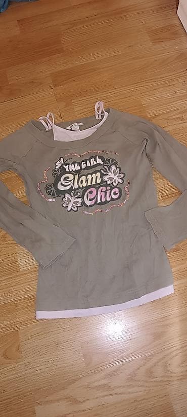 kappa majice: H&M Young dečija majica sa dugim rukavima - Model: „YNG GIRL Glam — 2