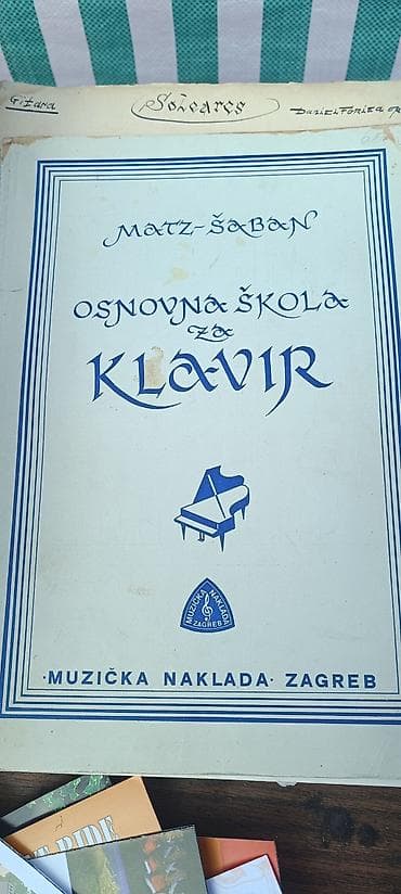 Matz–Šaban: Osnovna škola za klavir - Udžbenik/metodička zbirka za