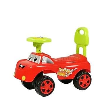 Guralica – auto za decu - Vesel dizajn u obliku crvenog autića sa