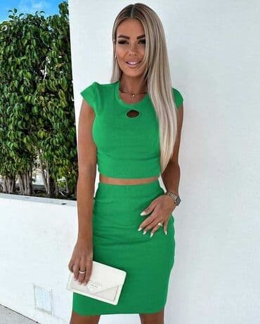 karirani kompleti zenski: Komplet: 1.900 dinara — 6