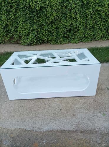 silikonske gumice za staklo na stolu: 100 x 50 visina 40cm . Medijapan 150e Bez stakla,doplata za — 1