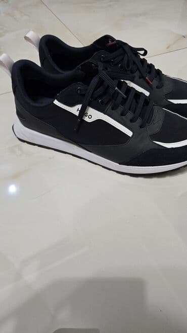 musko prstenje srebro: Patike, Hugo Boss, veličina - 45 — 3