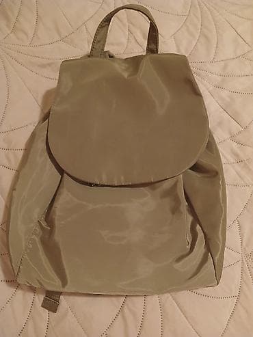 brojanica za bebe: Ruksak – maslinasto zeleni, lagan i prostran - Materijal: glatka — 6