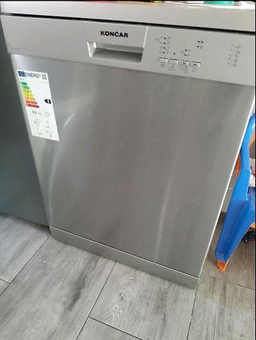 aparat za orascice: KONČAR mašina za pranje sudova, samostojeća, inox/srebrna. Ključne — 6