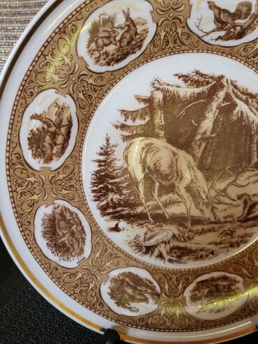 porcelanske solje za caj: Set Waendorf 1964-1990g.Istocna Nemacka. Trodelni porcelanski — 12