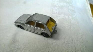lov i ribolov gradiste: Siku VW Golf I 7,5 cm.sivi,fale z.vrata,upali p.tockovi — 3