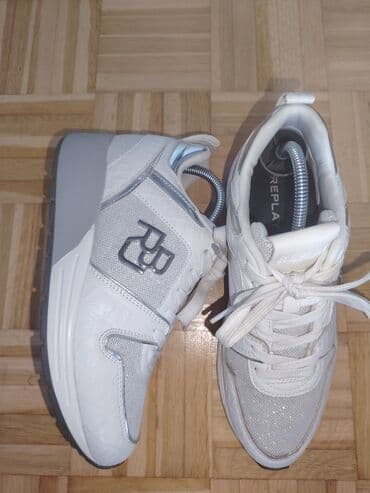 adidas cloudfoam zenske patike: Replay, 38, bоја - Bela — 5