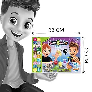 Kreativne i edukativne igračke: Buki Svetleća smesa ljigavac – Sensory Slime kreativni set Kreativan — 1