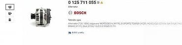 zvezdano nebo u autu ugradnja: ALTERNATOR MERCEDES GLA X156 NOVO! | Alternator za MERCEDES GLA X156 — 4