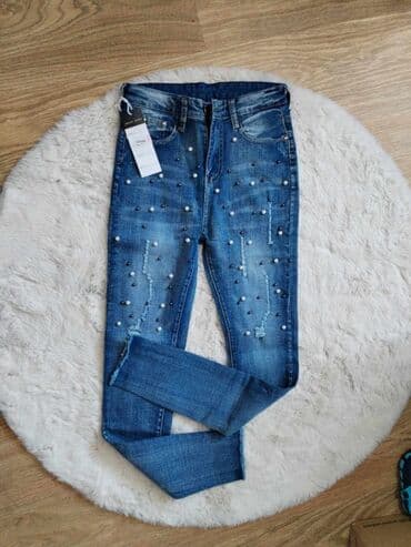 pantalone od vestacke koze: S M L xl — 1
