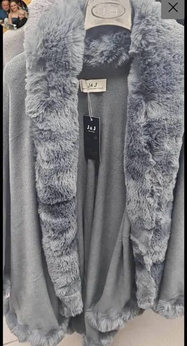 pončo za zimu: ❤️Prelepi ponco❤️ Mekano krzno. Moze do XXX sigurno Obim do 130 cm — 5