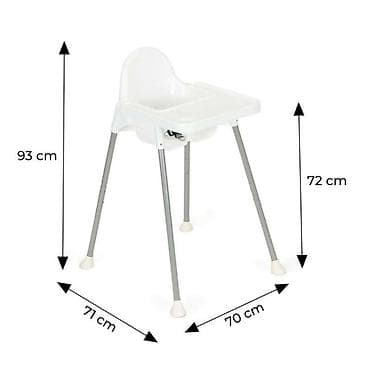 bloom hranilica: ECOTOYS stolica za hranjenje WHITE – HA-007 WHITE-250 Opis: - Pogodna — 4