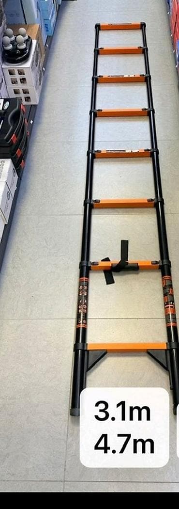 pumpica za ulje: Nosivost do 150kg visina 4.7m Sklopive aluminijumske — 5
