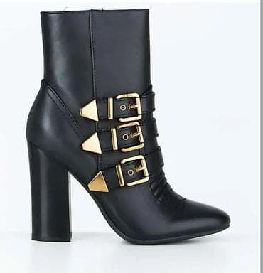 GUESS Luluby ( ženske kožne gležnjače na štiklu - Model: crne na lalafo.rs GUESS Luluby ( ženske kožne gležnjače na štiklu - Model: crne