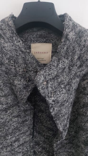 p. s. fashion kaputi: Siva jaknica dzemperak, Zara, veličina L, odgovara M. Jednom obučena — 3