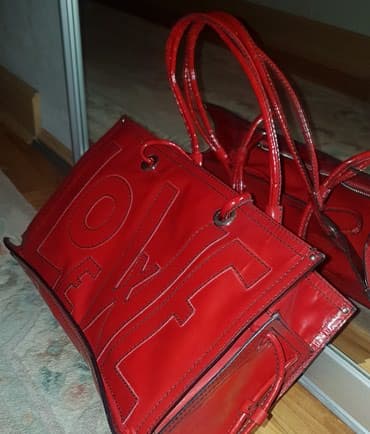 prada torbe original: Shoulder bag, Material: Patent leather — 8