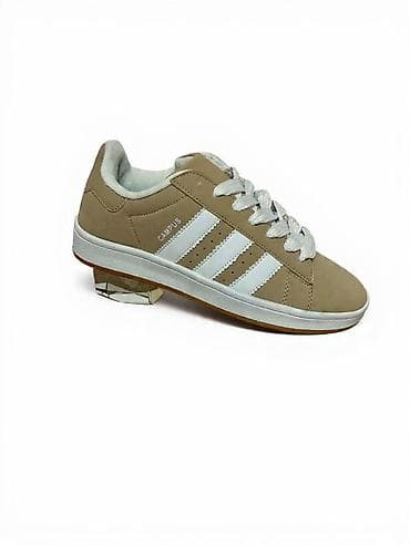 Patike sa jedinstvenom petom – bež model sa belim detaljima - Dizajn