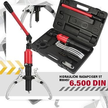 lanac sa katancem: Hidraulični radapciger 5T – model M80457 - Kapacitet: 5 tona, za brzo — 1