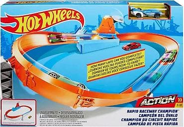 drvena polica za autice: Hot Wheels – Staza sa automobilom (CT-813951) Zabava u pokretu! Ova — 3