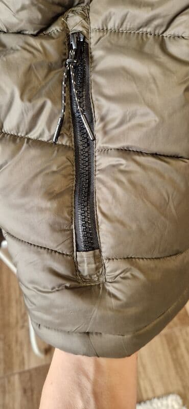 Farmerke: Zimska jakna S, Pierre Cardin, bоја - Maslinasto zelena — 3