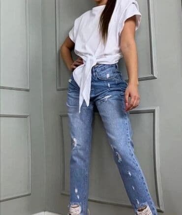 top ispod sakoa: S (EU 36), Cotton, color - White — 1