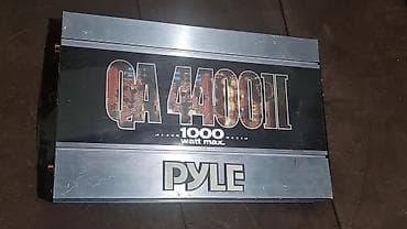 dvd za kola: Pyle QA 4400II – auto pojačalo - Maksimalna snaga: 1000 W (oznaka na — 3