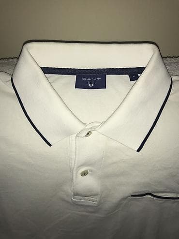 beli blejzer: Men's T-shirt Gant, bоја - Bela — 3