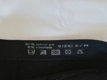 pončo za zimu: S (EU 36), Lycra, color - Black, Single-colored — 4