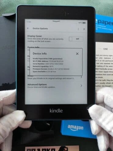 cene tableta: Kindle Basic 10gen Stanje: kao novo 10/10 4gb (staje 0 — 4