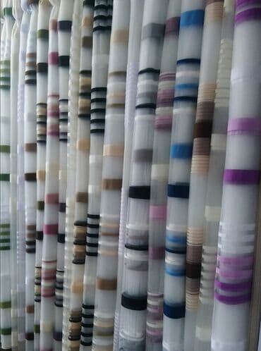 Posteljina: Zavese po meri Dužina i širina po meri Ušivena traka i ivice Isporuka — 1