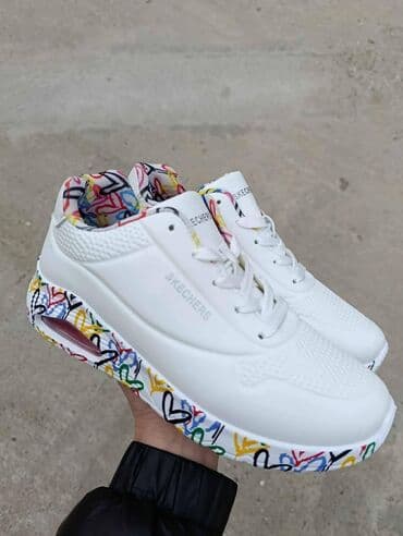 cien krema za lice cena: Skechers, bоја - Bela — 1