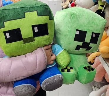 auta za decu: Plišana igračka – inspirisana likovima iz Minecraft sveta - Velike — 4