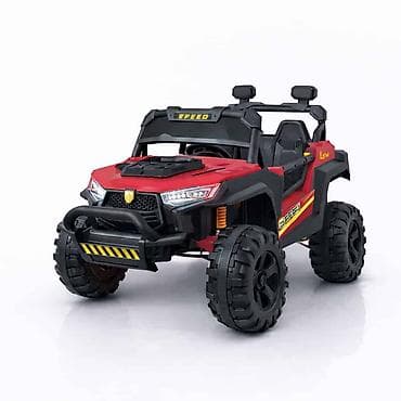 legendarni kamioni br 22: Veliki Dečiji Dvosed UTV Off-Road Beast 4x4 – Crveni (SM-26204C-290) — 1