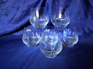 kristalne čaše prodaja: Case kristal,rucna gravura. za zestoko pice 1950g+. Case komada 6 u — 6