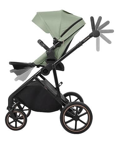 Kolica za bebe: KIKKA BOO Kolica THEA 2u1 – army green (SKU: KKB2) Komplet sadrži: - — 7
