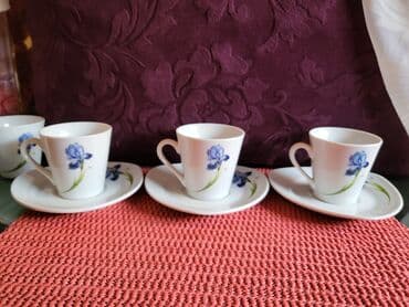 metalac soljice za kafu akcija: Soljice nove,vintaz porcelanske za kafu. Solje pun porcelan,natpis — 4