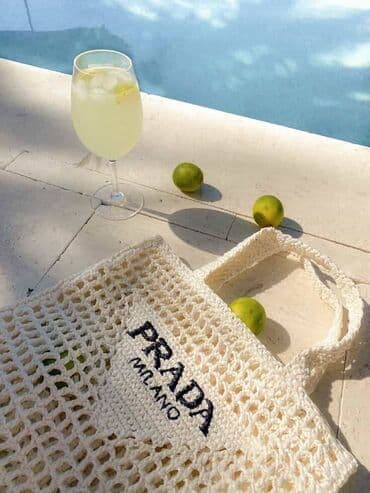 muske helanke za zimu: Torba za plažu, Prada — 4
