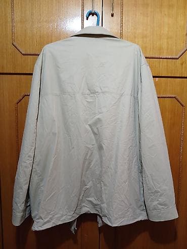 Ostale jakne: Muška jakna STONES – bež - Model: lagana prelazna jakna sa visokim — 7