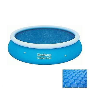 prekrivac za bazen 305x76: Solarni pokrivač za bazen Fast Set Bestway 244 cm – model 58060 - — 1