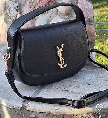 bata cipele zenske: Elegantna ženska torbica preko ramena, kompaktne poluovalne forme sa — 4